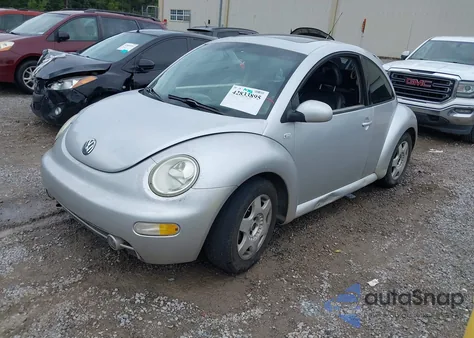 2001 Volkswagen New Beetle Gls из США, поврежденный, VIN 3VWCS21C51M418559